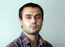 Николай Драганов, парламентарен репортер на Агенция БГНЕС.